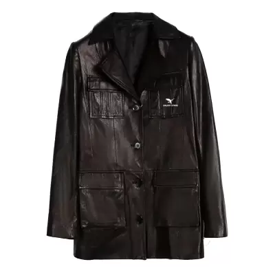 Leather Coat